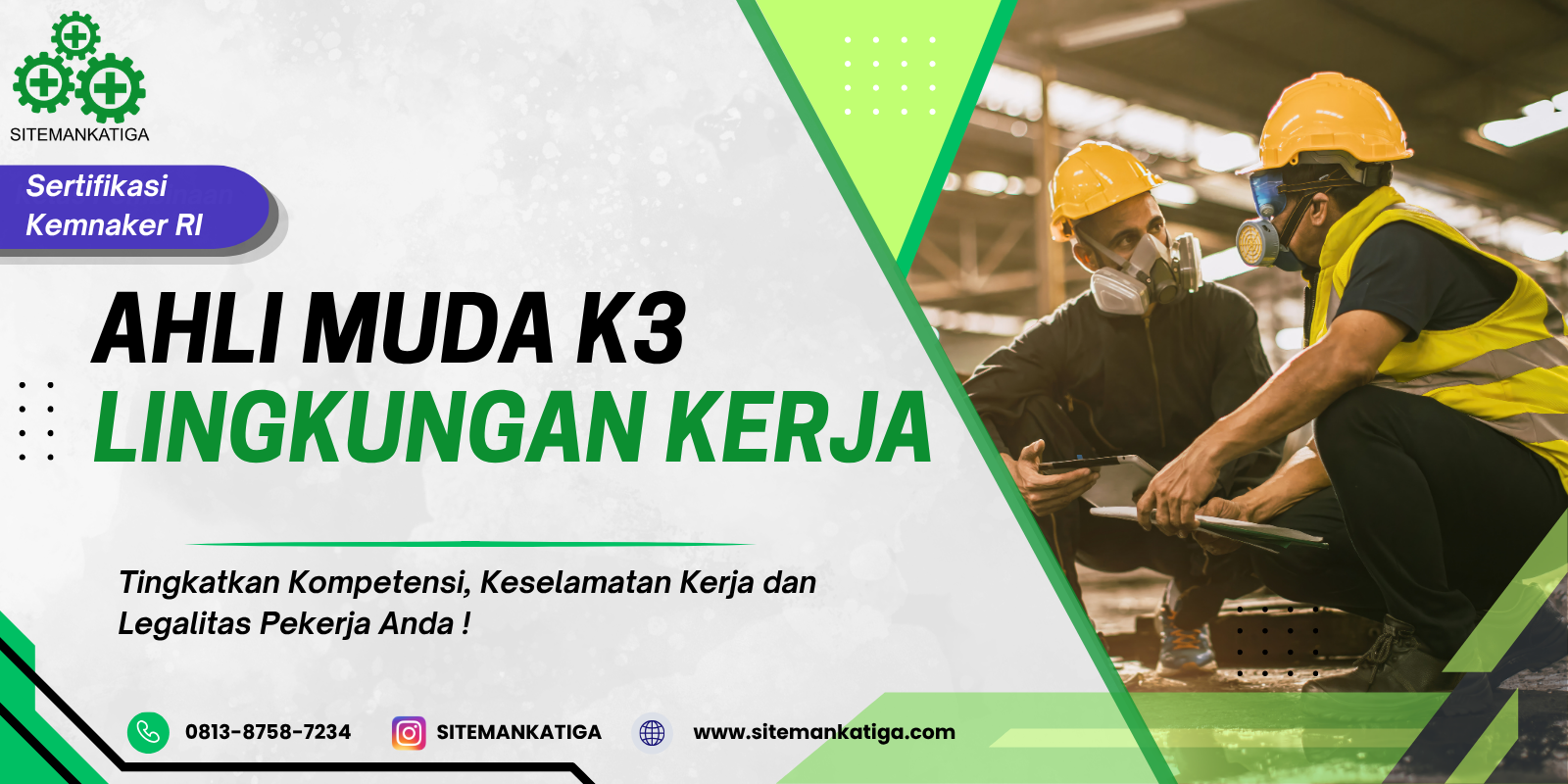 AHLI MUDA K3 LINGKUNGAN KERJA