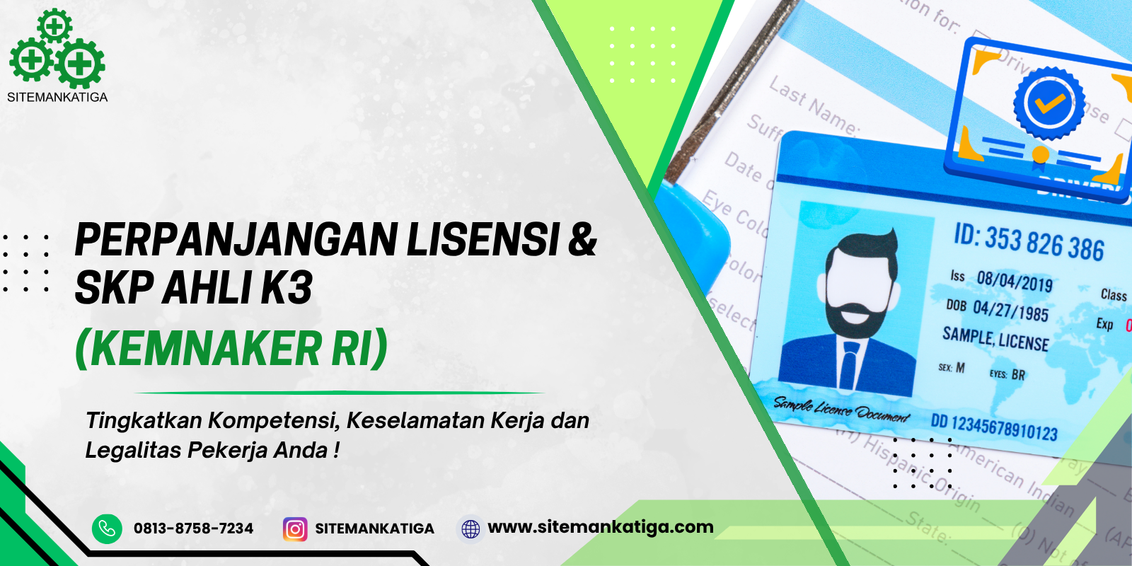 PERPANJANGAN LISENSI & SKP