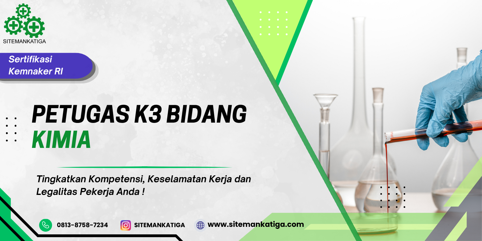 Petugas K3 Bidang Kimia